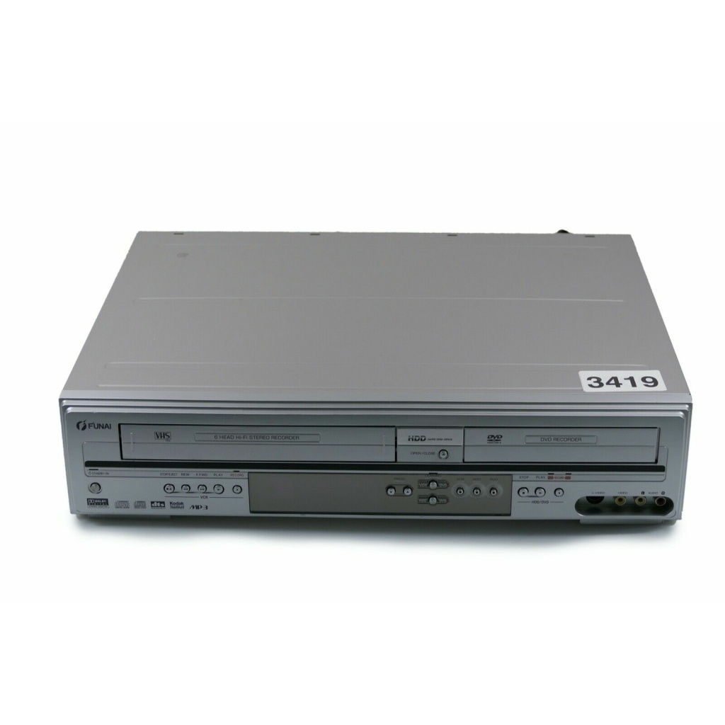 Funai HDRA2635 DVD & HDD 160GB & VHS recorder (VHS copy to DVD