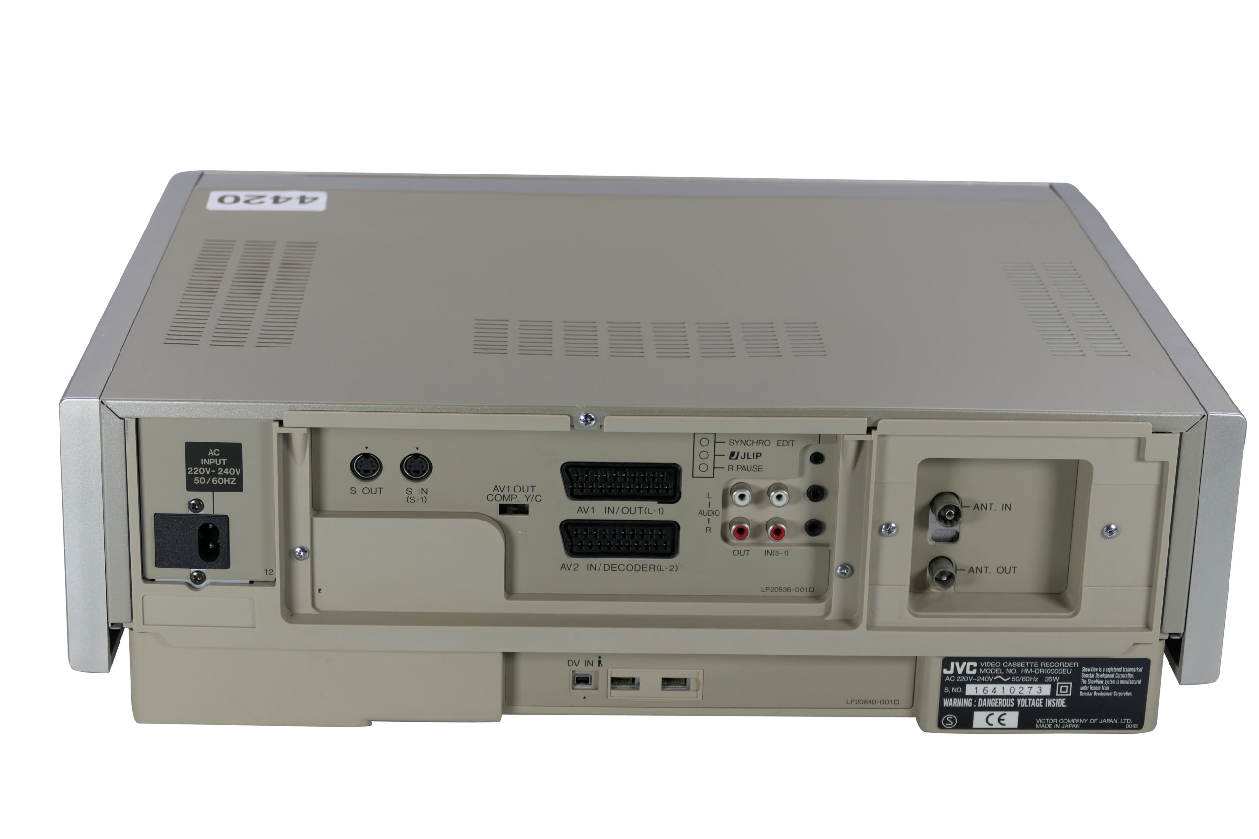 JVC HM-DR10000EU Digital VHS / D-VHS / DVHS Recorder