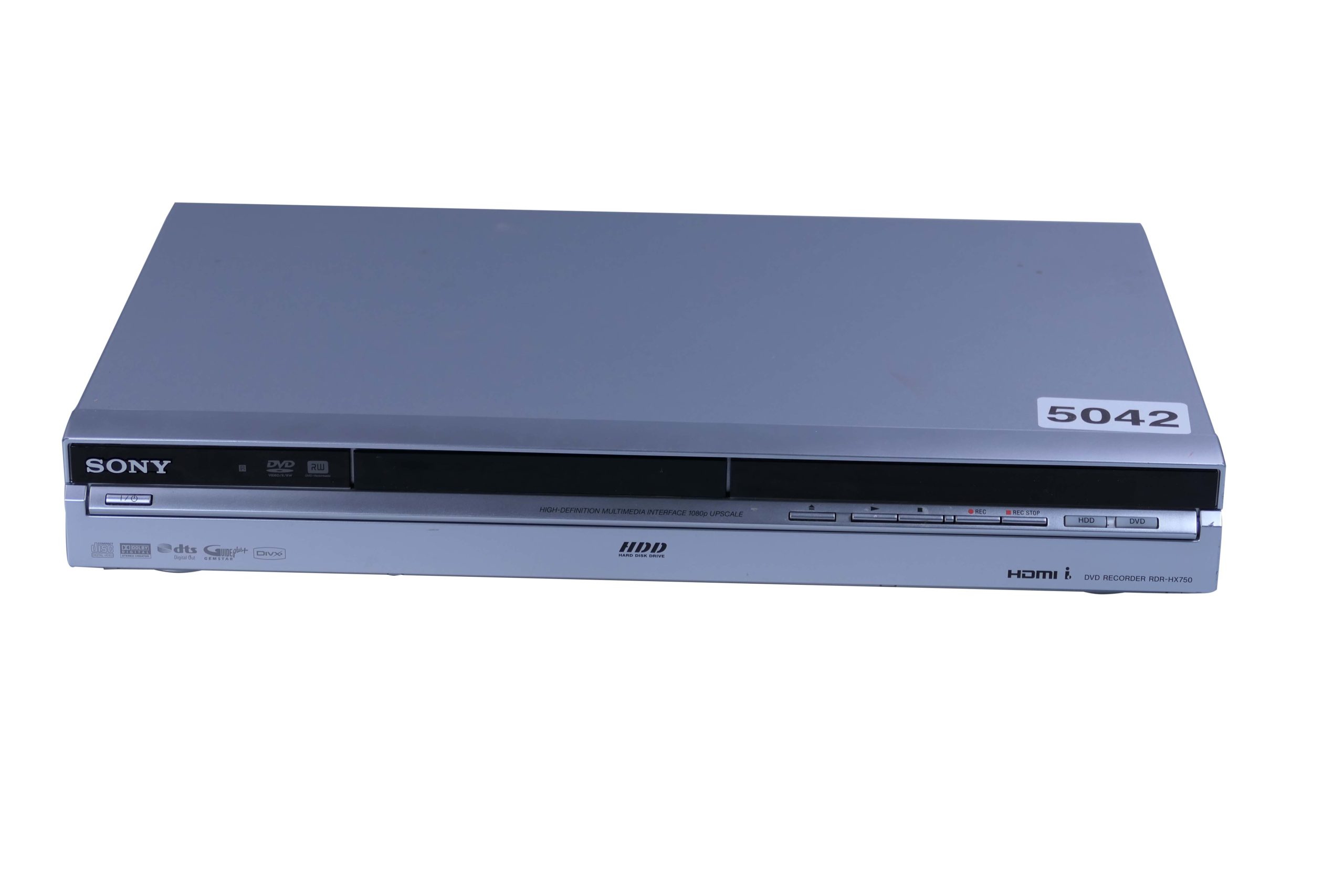 Wereldrecord Guinness Book Politiek Speciaal Sony RDR-HX750 - DVD & Harddisk recorder (160GB) | VCRShop