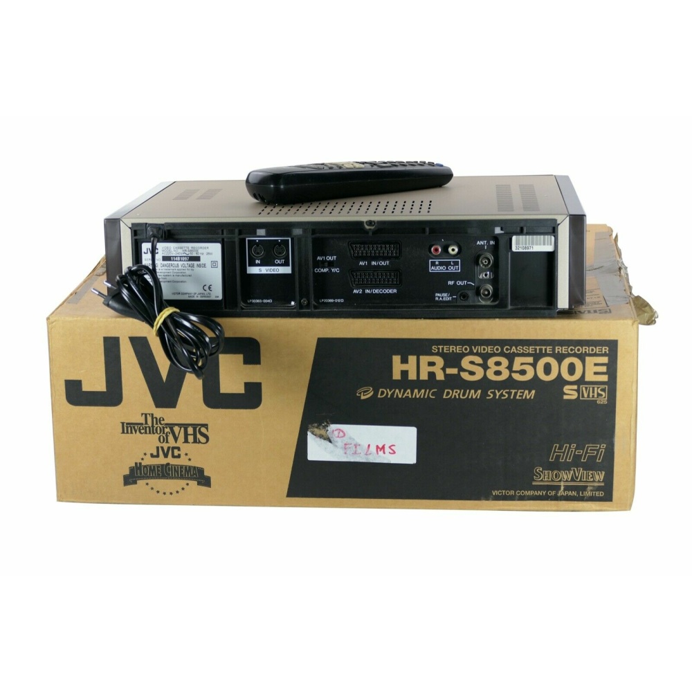 JVC HRS8500E Dynamic Drum System TBC & DNR (BOXED)