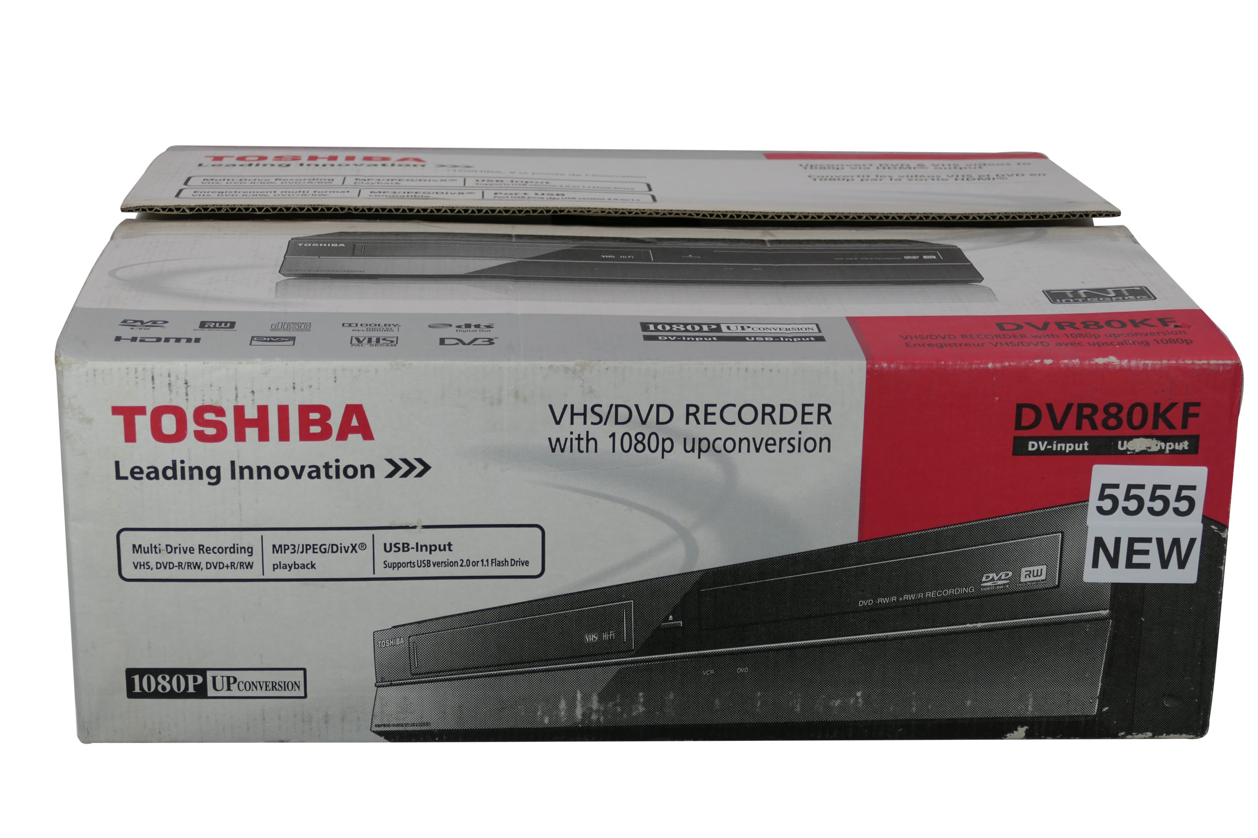 Toshiba DVR80KF DVD & VHS Recorder (NEW BOXED)