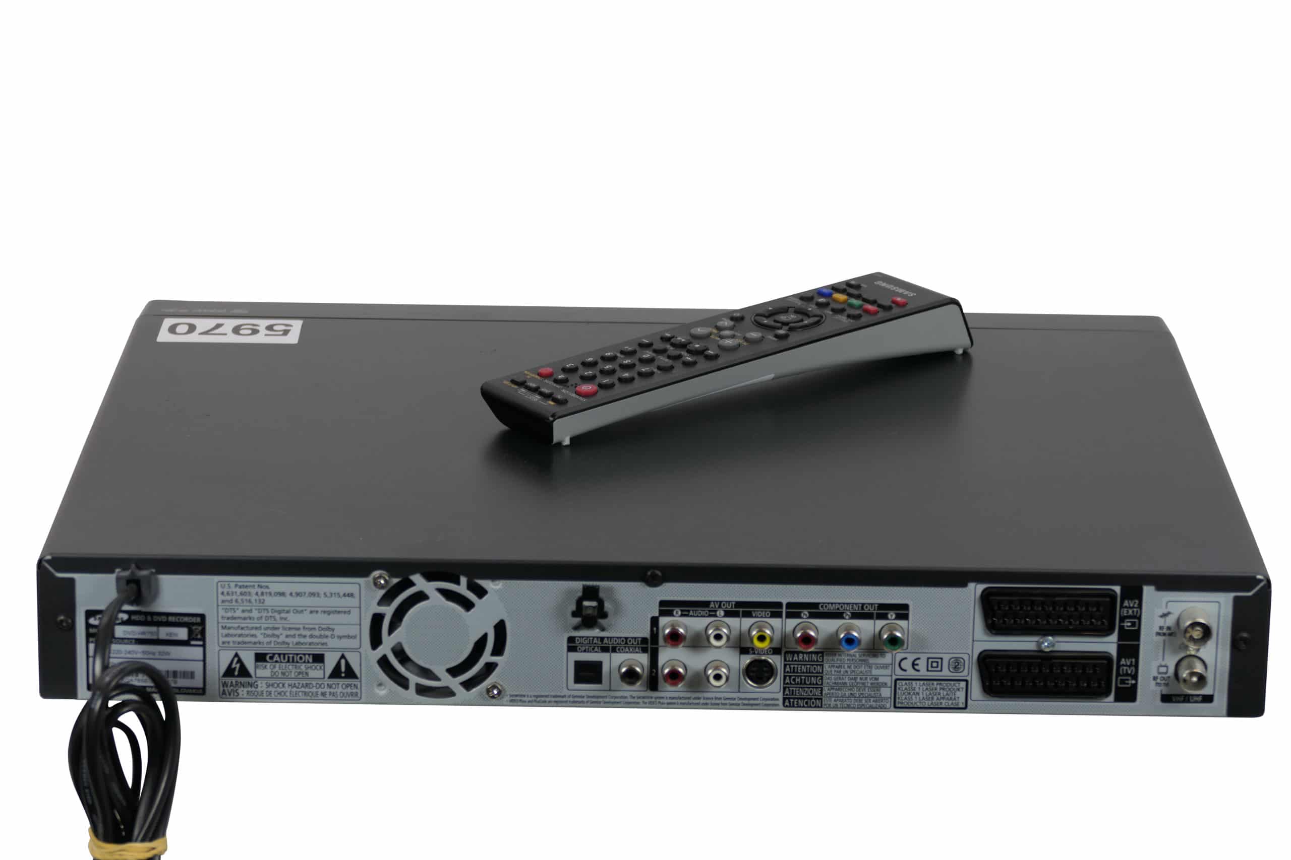 Samsung DVDHR750 DVD & Harddisk recorder (160GB)