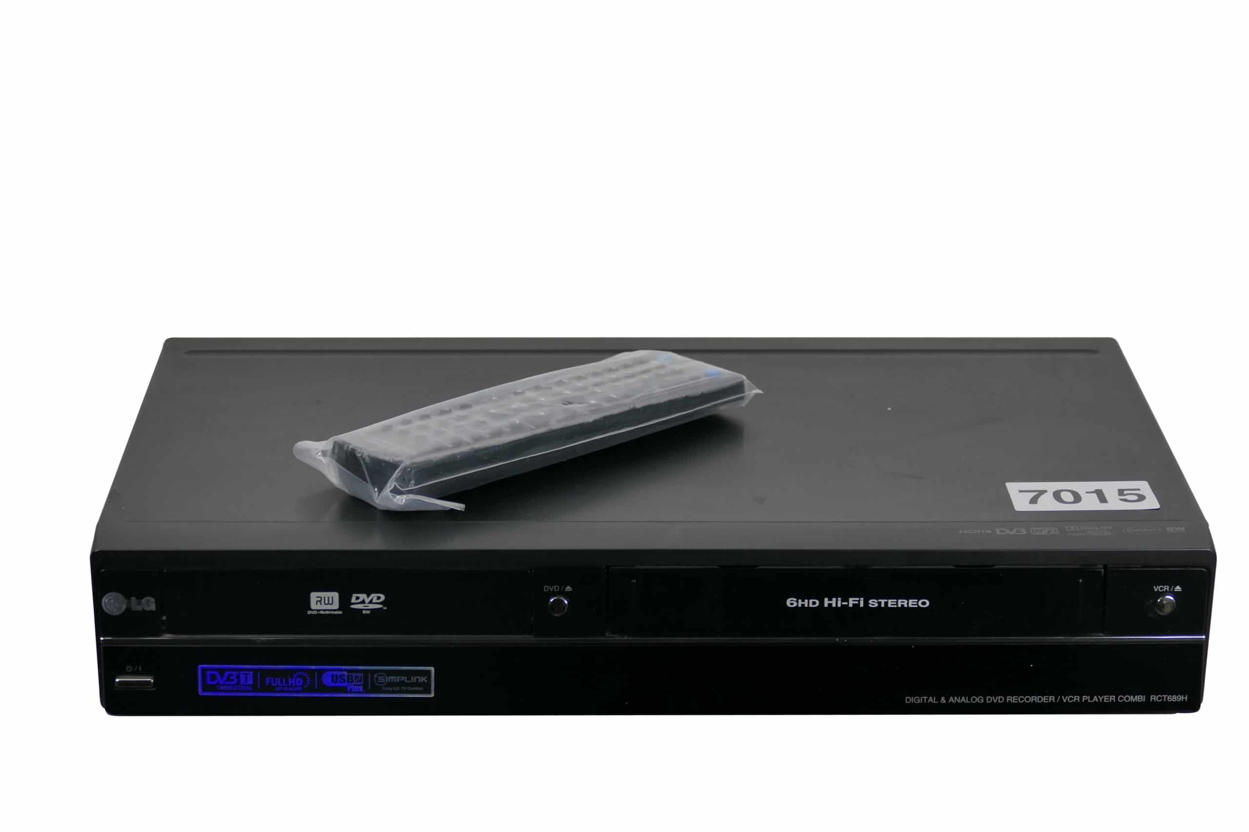 Bij wet Scheur in plaats daarvan LG RCT689H - VHS & DVD recorder + HDMI | VCRShop