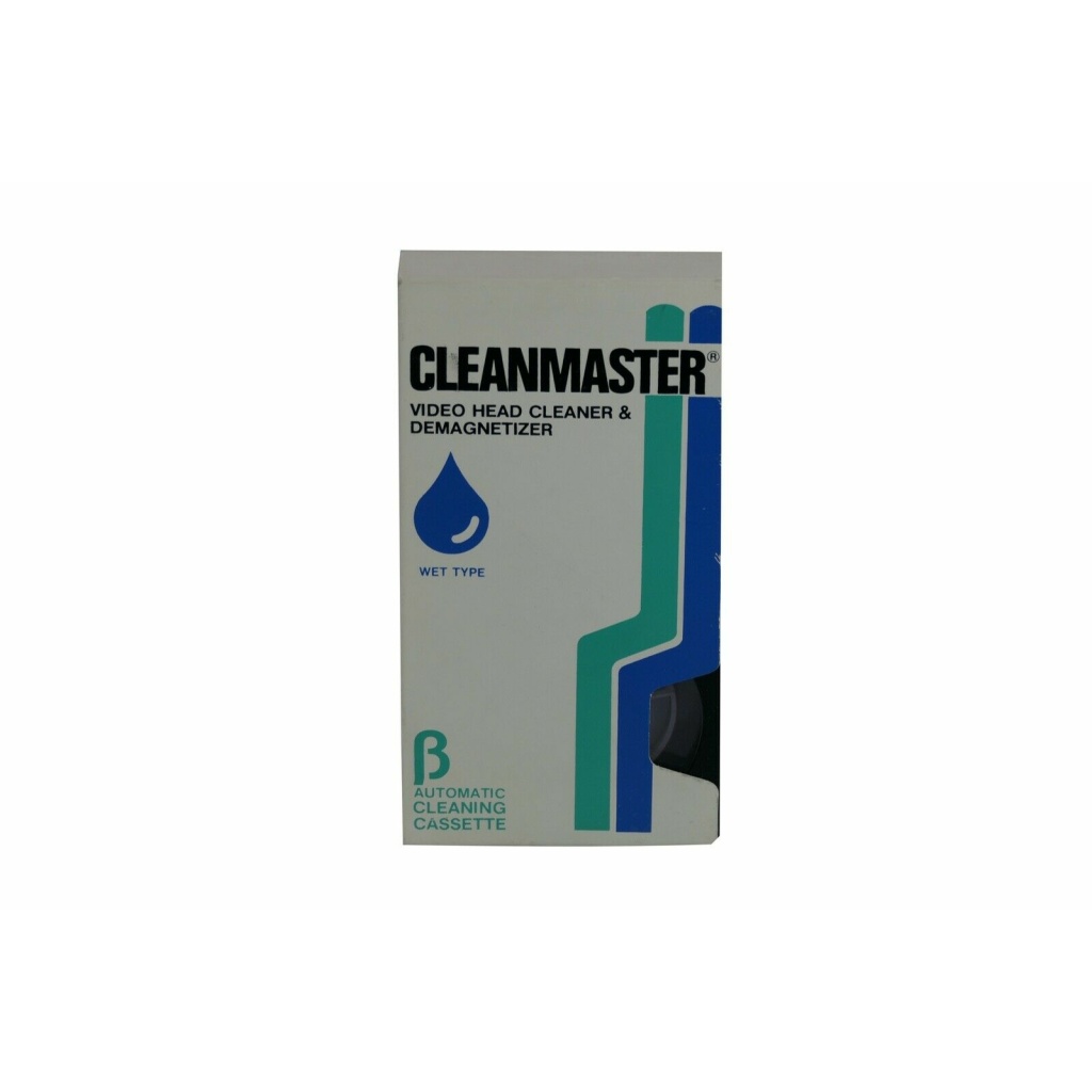 Cleanmaster Betamax Video Head Cleaner & TAPE WET TYPE
