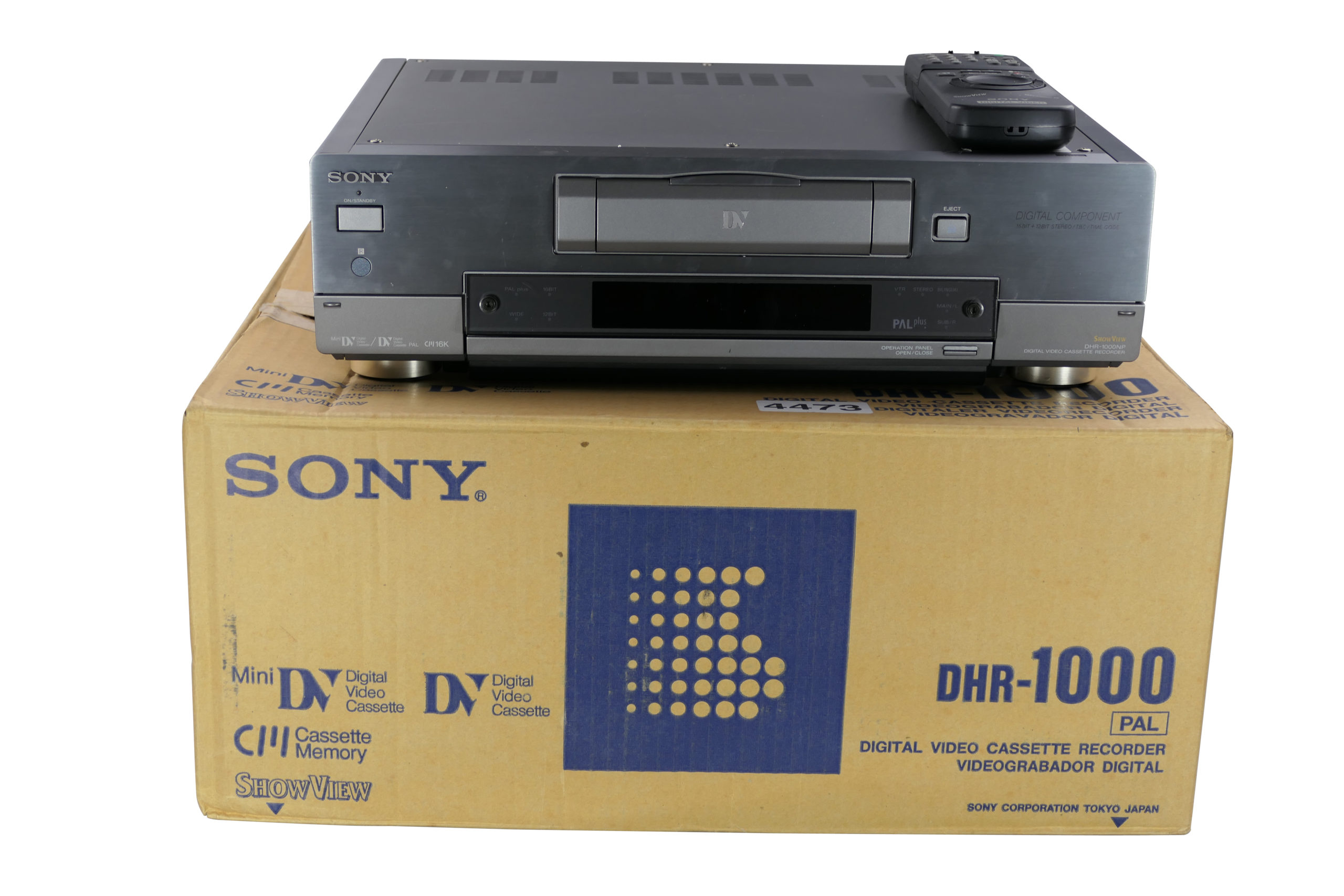Sony DHR-1000NP | DV / Mini DV Cassette Recorder | Time Base Corrector  (TBC) | BOXED