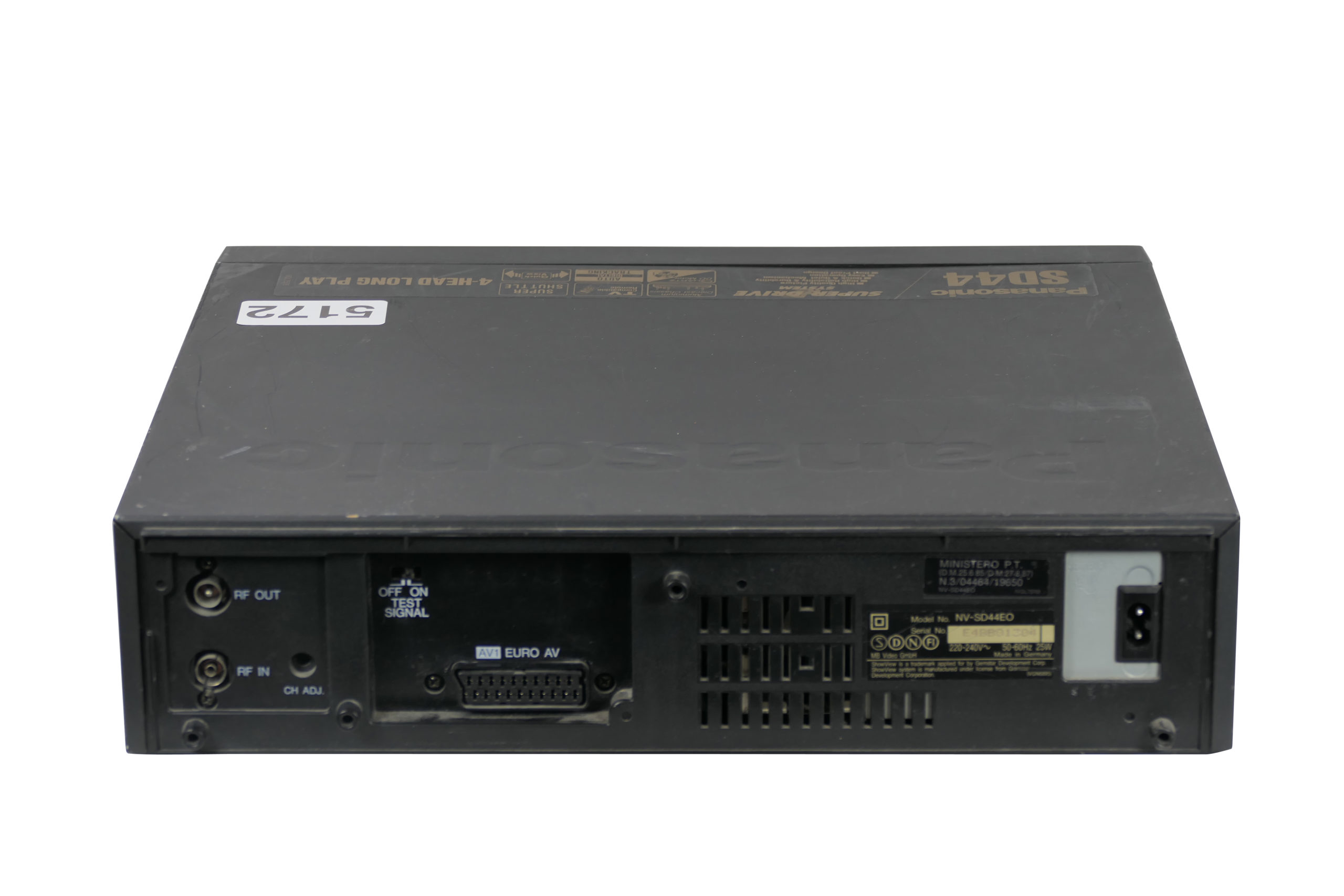 Panasonic VHSビデオ&DVDプレーヤー Panasonic PV-D744S Omnivision VHS VCR/DVD Player Combo – VCR-DVD.com