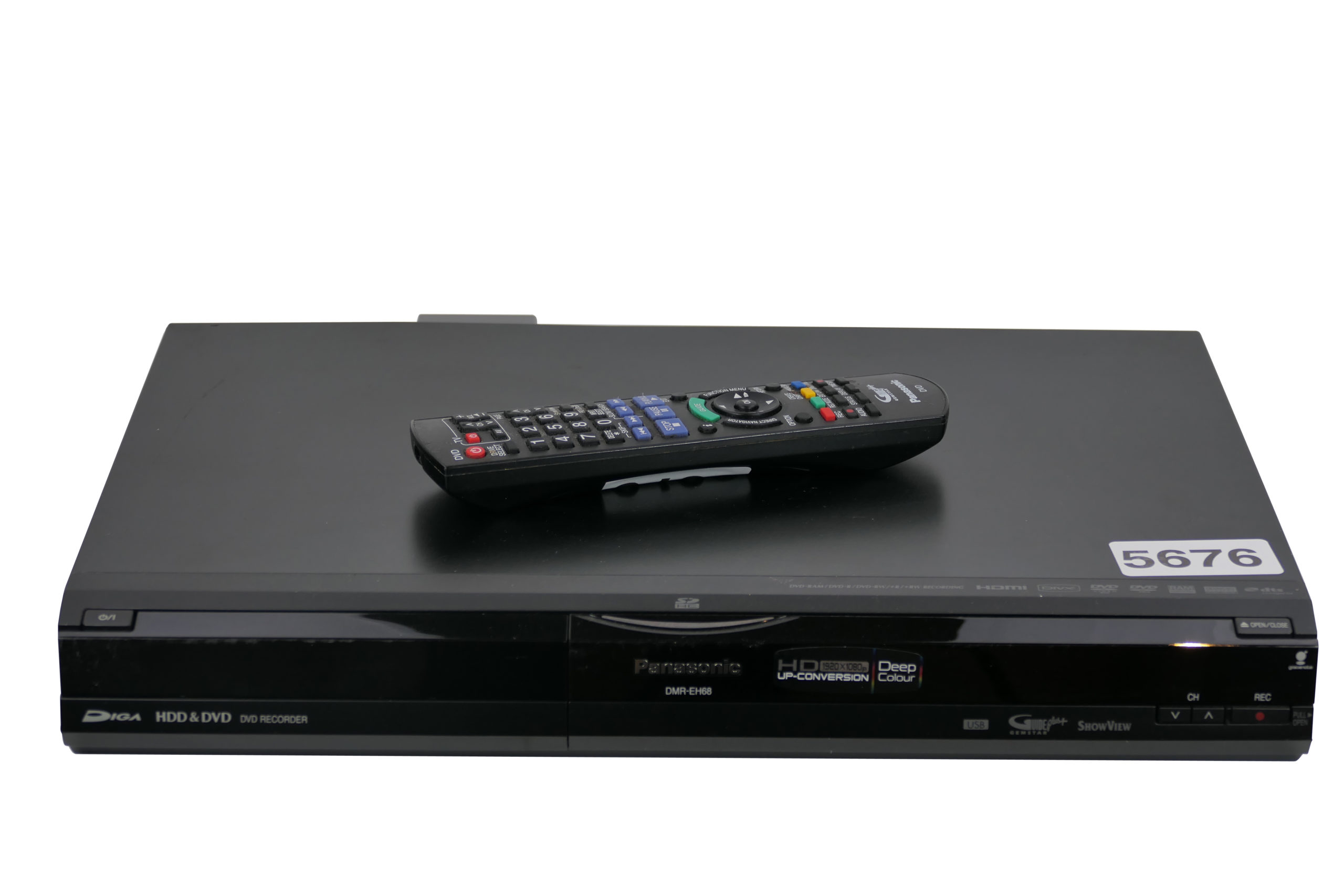 Panasonic DMR-EH68 - DVD & Harddisk recorder (320GB) | VCRShop