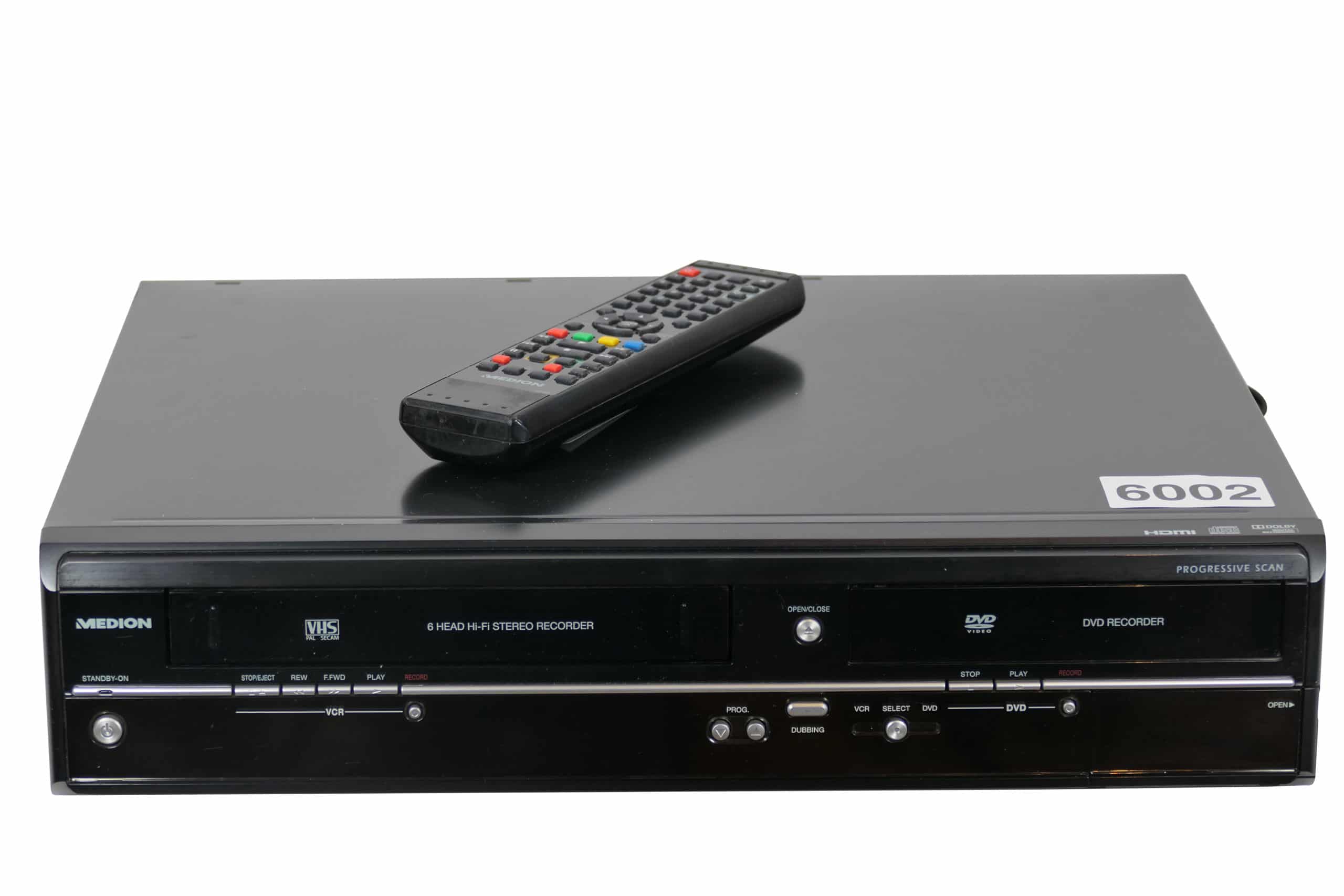 Medion MD83425 DVD & VHS recorder (VHS copy to DVD)