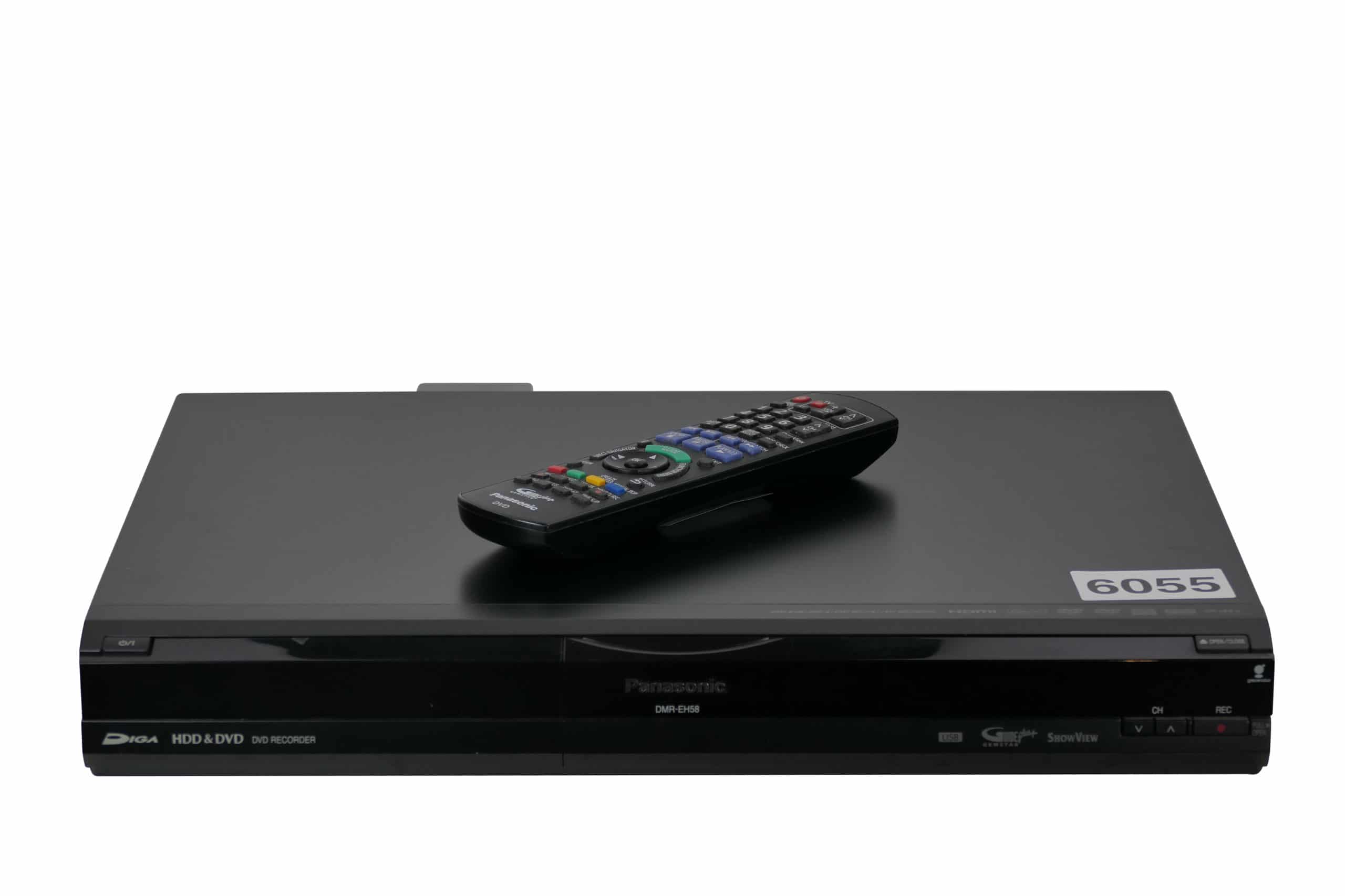Panasonic DMR-EH58 - DVD & Harddisk 250GB recorder | VCRShop