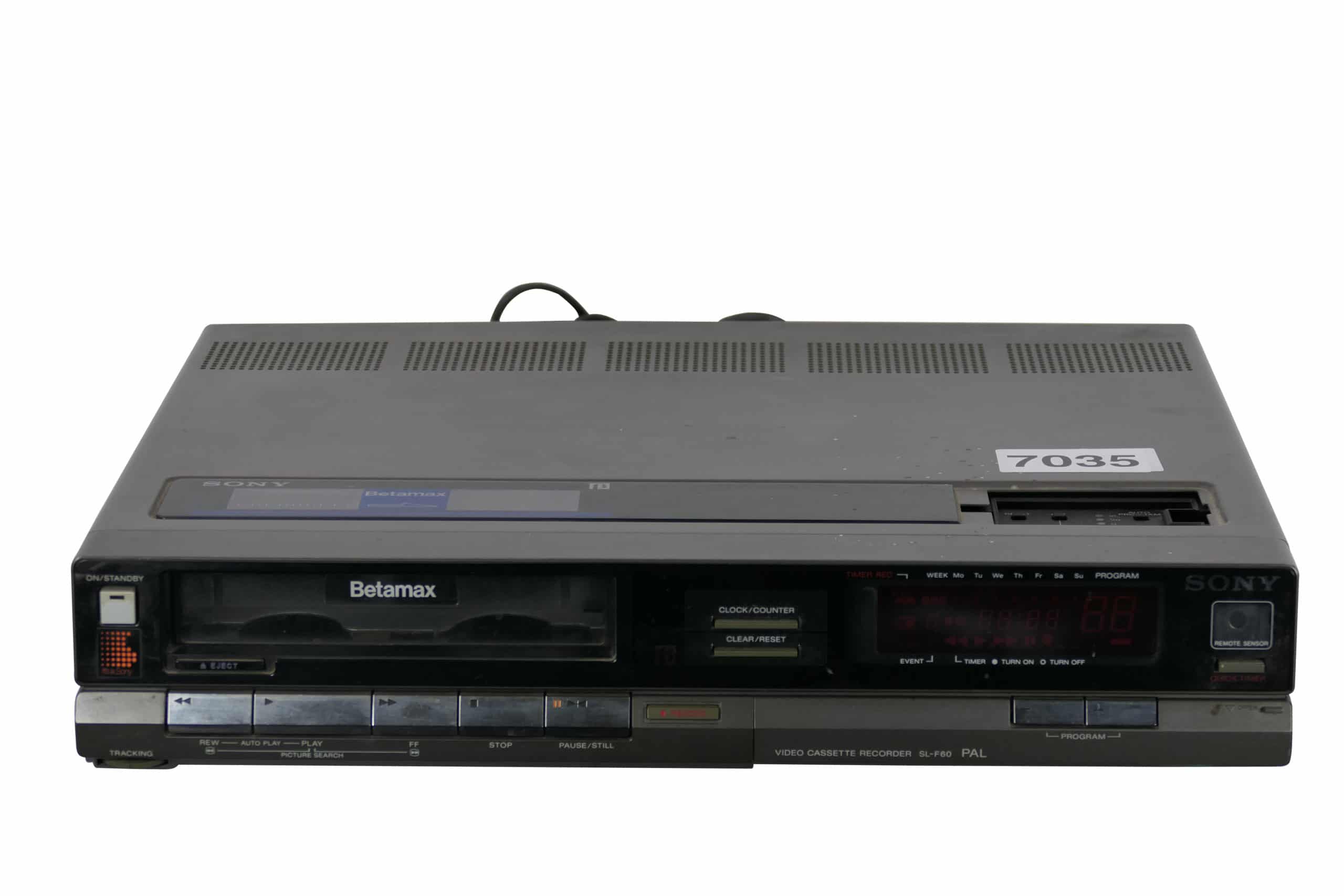 Sony SL-F60 - PAL BETAMAX | VCRShop