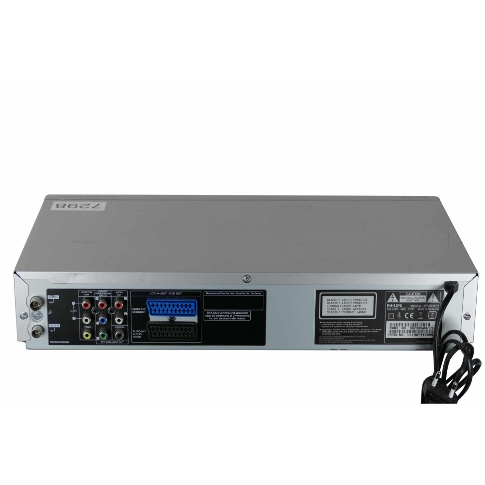 Philips DVP3350V VHS & DVD player