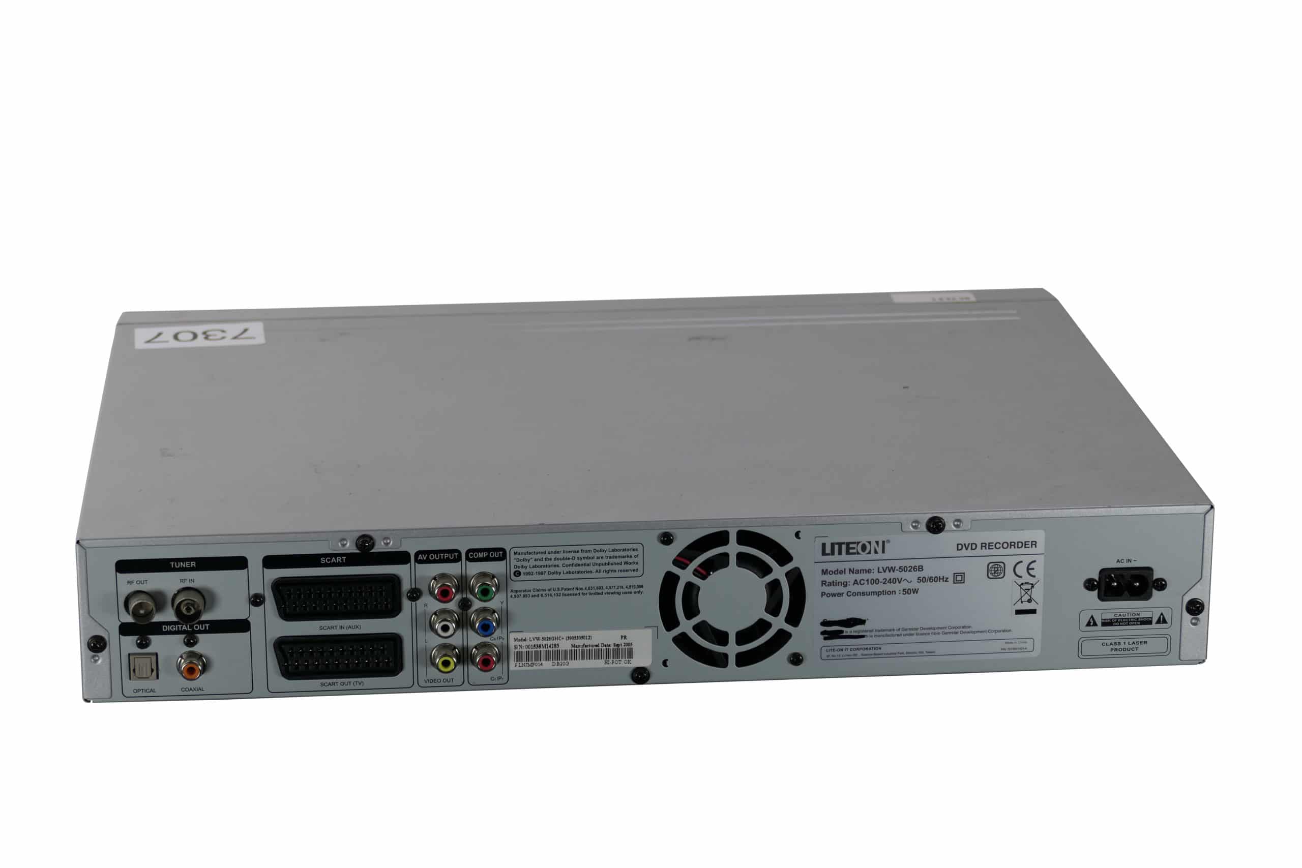 Liteon LVW5026GHC+ DVD & Harddisk recorder 80GB