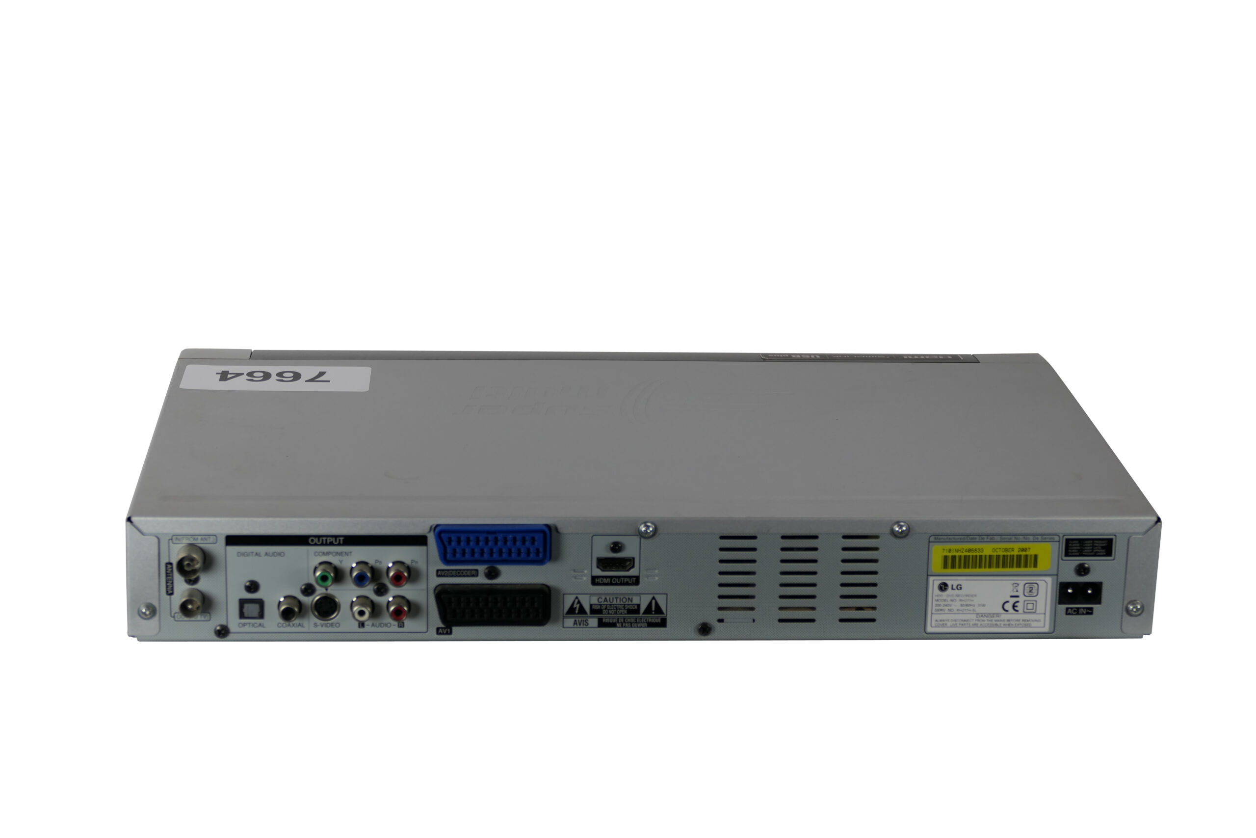 LG RH277H DVD & HDD recorder 160GB