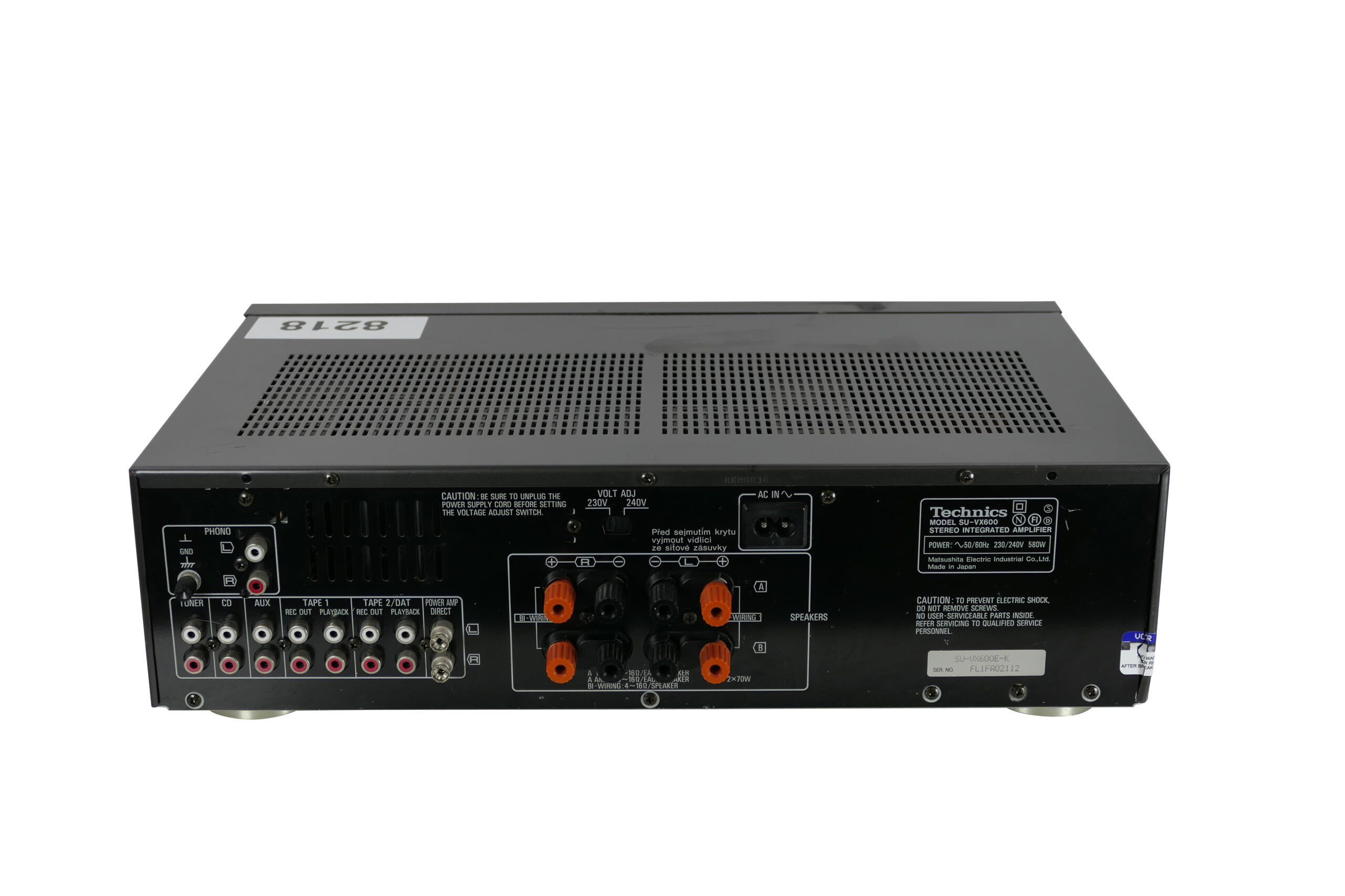 Technics SU-VX500 Stereo Integrated Amplifier Manual | HiFi Engine - Foto 9