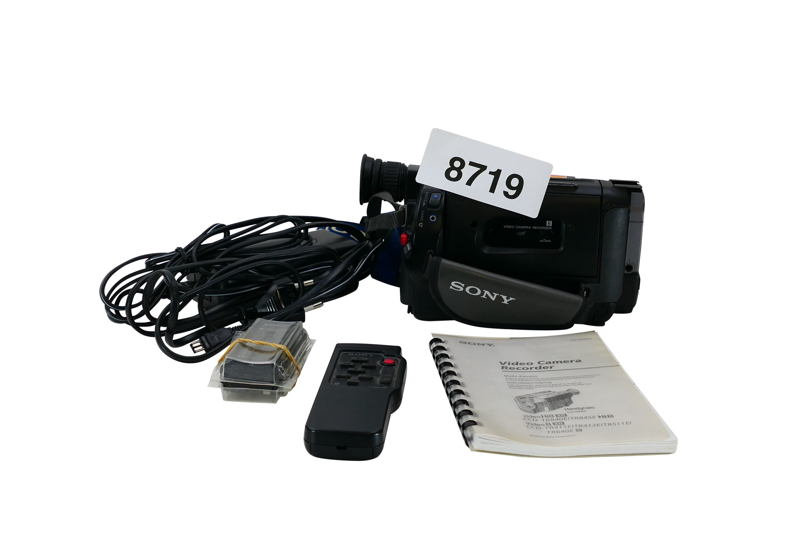 Camera Recorder Sony Handycam 72x Digital Zoom Sony CCD TRV815 Hi8