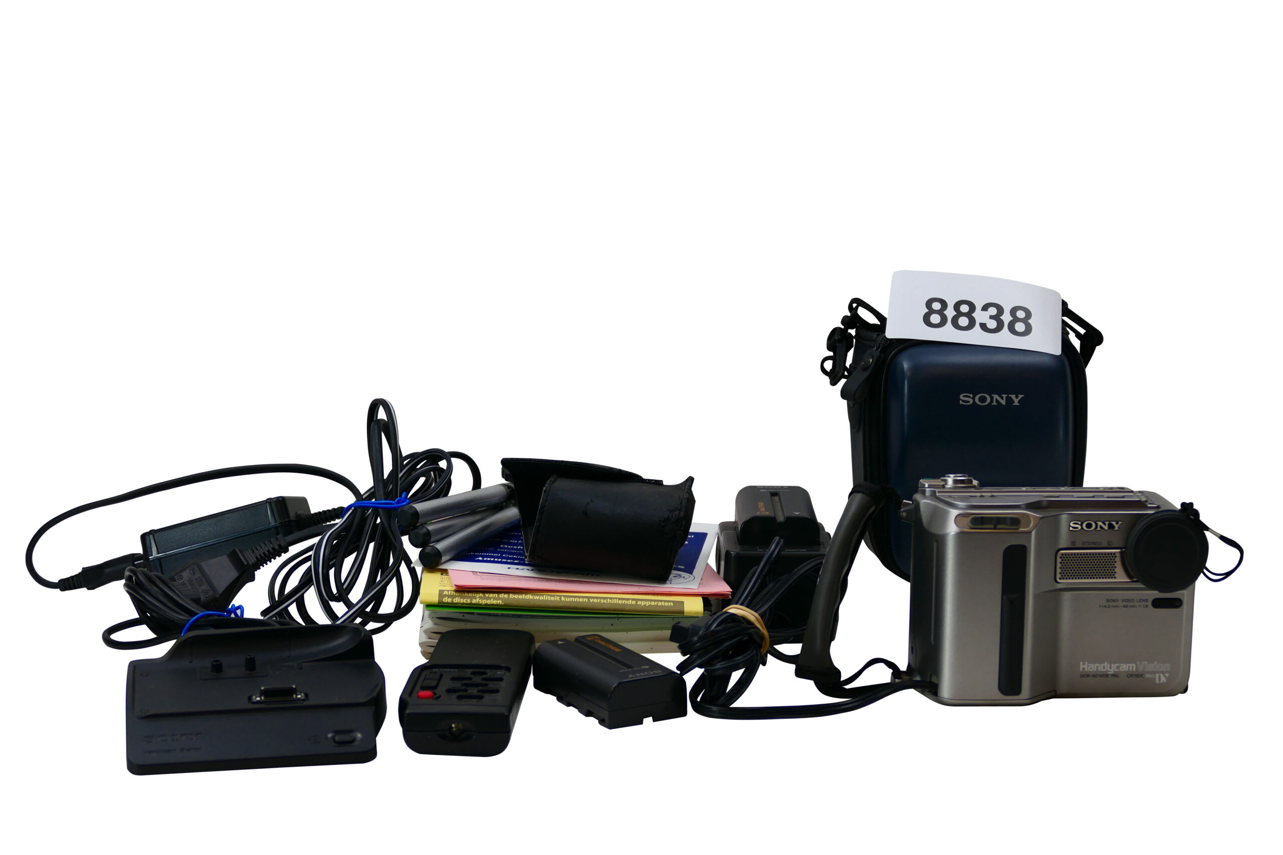 Sony DCR-SC100E | Mini DV Handycam | Sony Video-lens | VCRShop