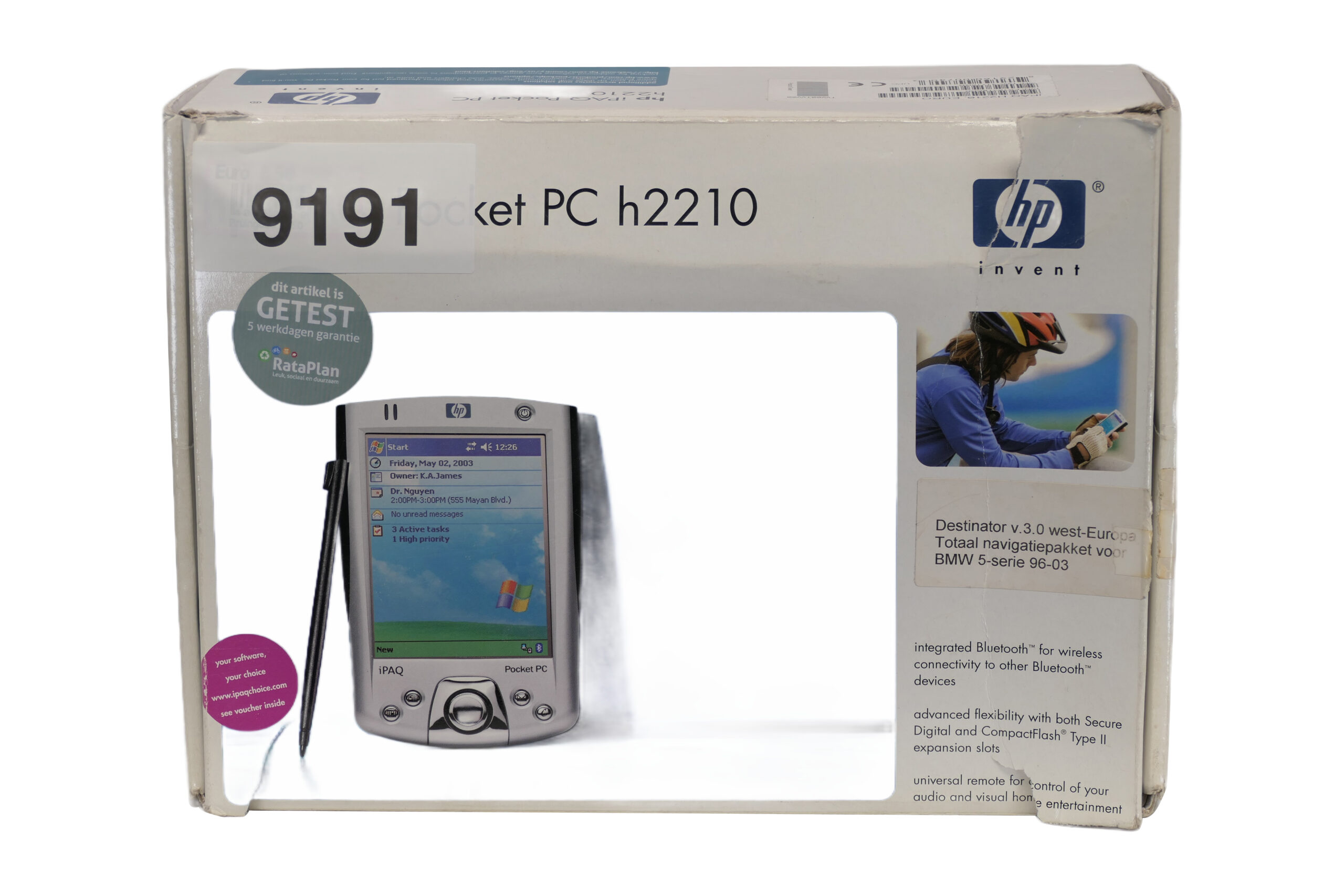 HP iPAQ H2210 | Vintage Pocket PC | Personal Digital Assisant (PDA