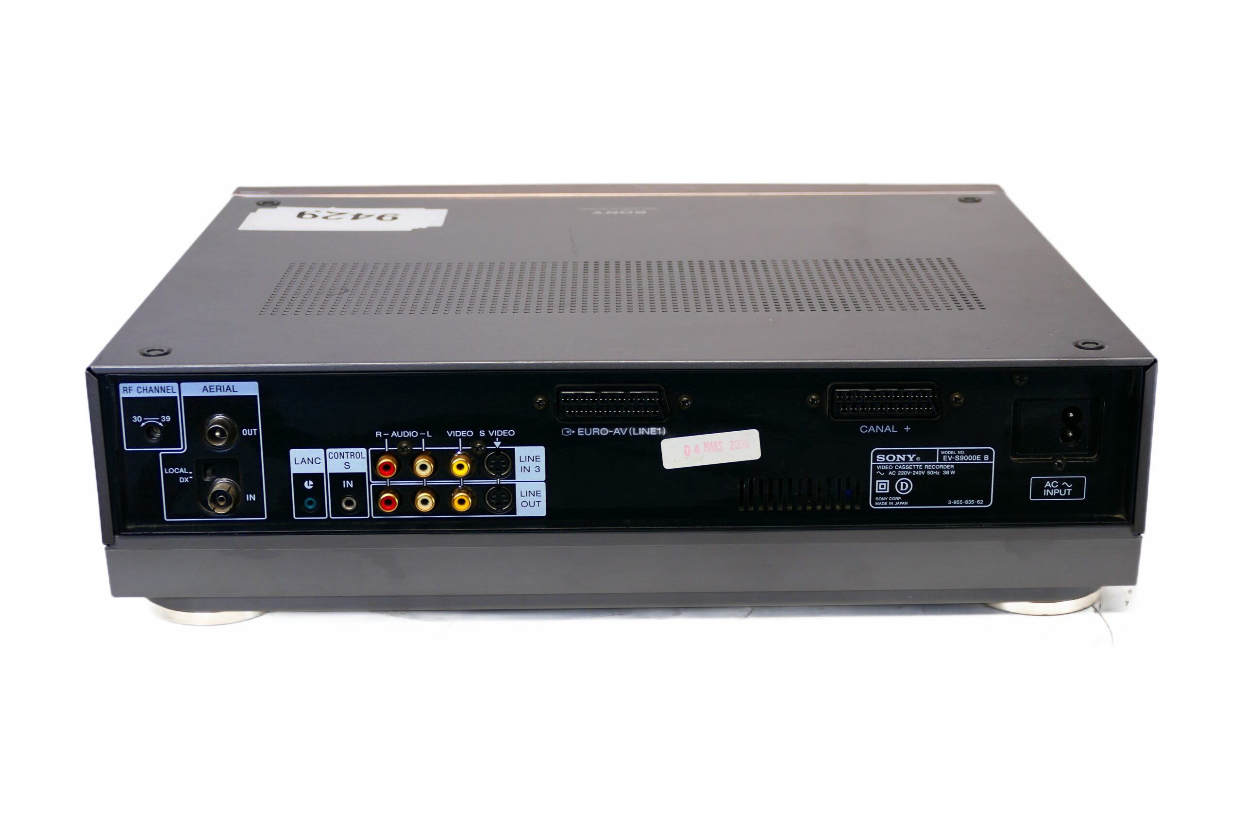 Sony EV-S9000 | Video8 / Hi8 Cassette Recorder | VCRShop