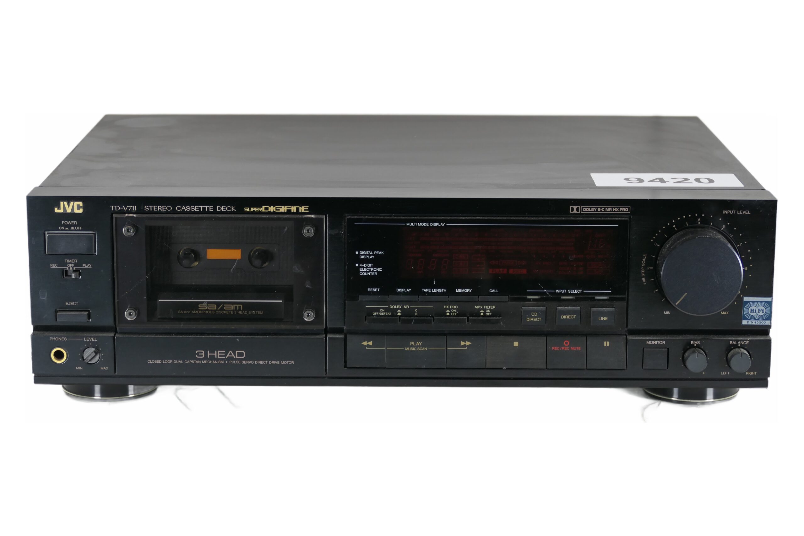 Victor・JVC TD-V711 JVC TD-V711 | Cassette Deck | VCRShop
