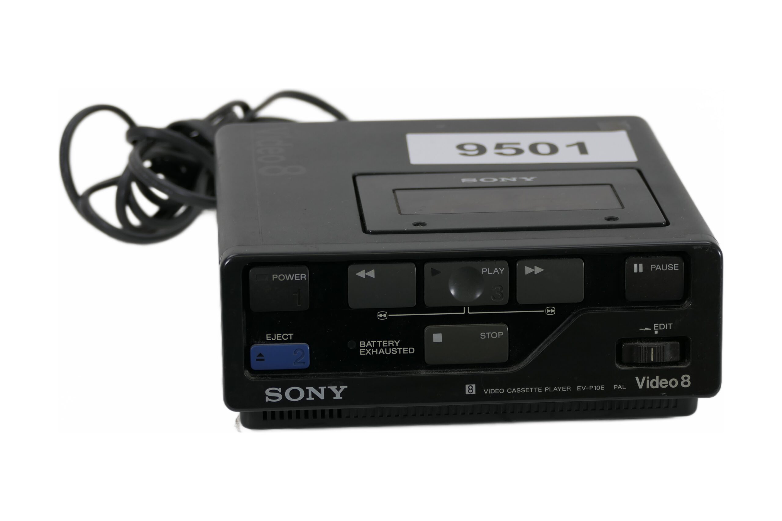 SONY - 【希少・未使用】SONY Video8 EV-P10  ビデオカセットプレーヤー SONY Video8 ビデオカセットプレーヤー EV-P10 - メルカリ