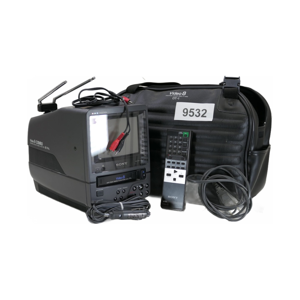 Sony EV-DT1 | Video8 Player / Color Video TV | ORIGINAL CASE | VCRShop