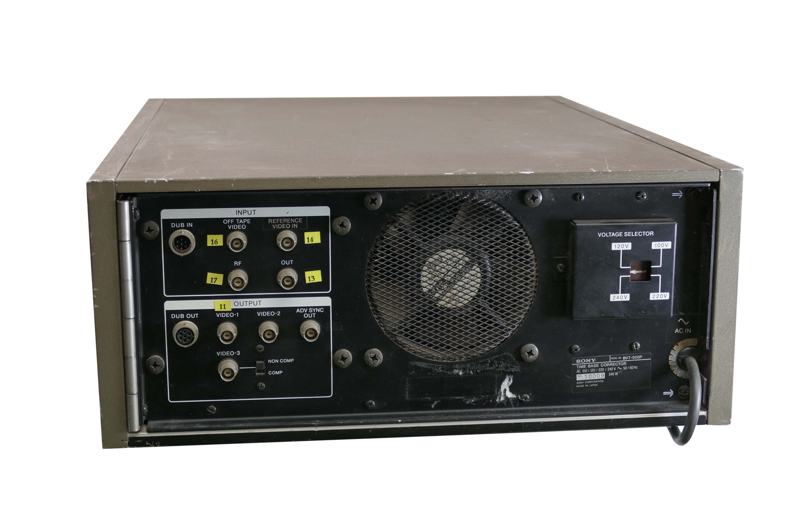 Sony BVT-500 | Digital Time Base Corrector (TBC) | VCRShop