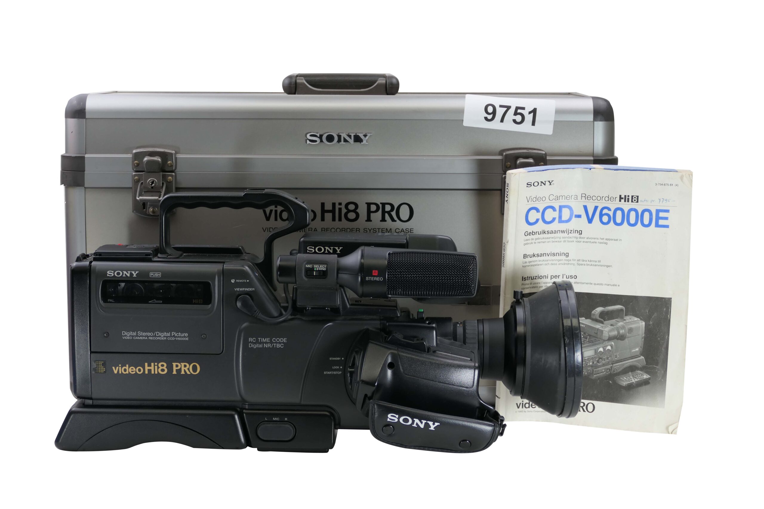 Sony CCD-V6000 | Video8 / Hi8 Camcorder | PAL | VCRShop