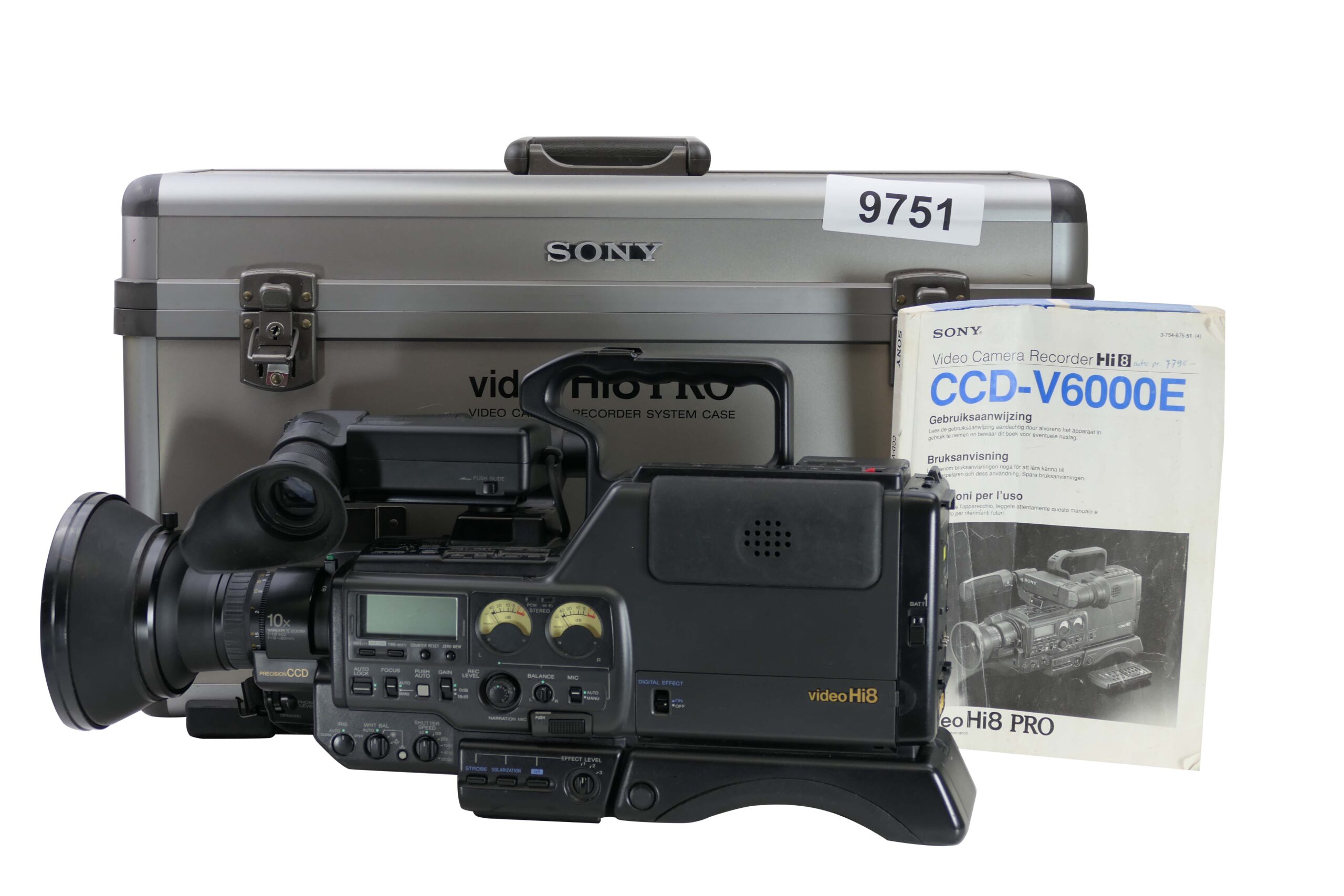 Sony CCD-V6000 | Video8 / Hi8 Camcorder | PAL | VCRShop